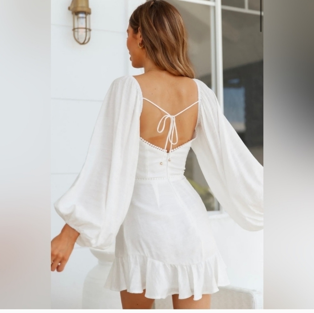NWT SELFIE LESLIE CATCH FEELINGS MINIDRESS XS - Picture 4 of 13